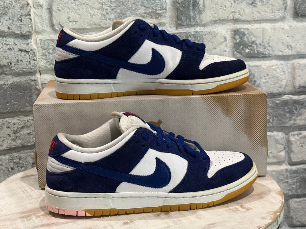 Nike SB Dunk Low LA Los Angeles Dodgers Size 7.5 DO9395-400